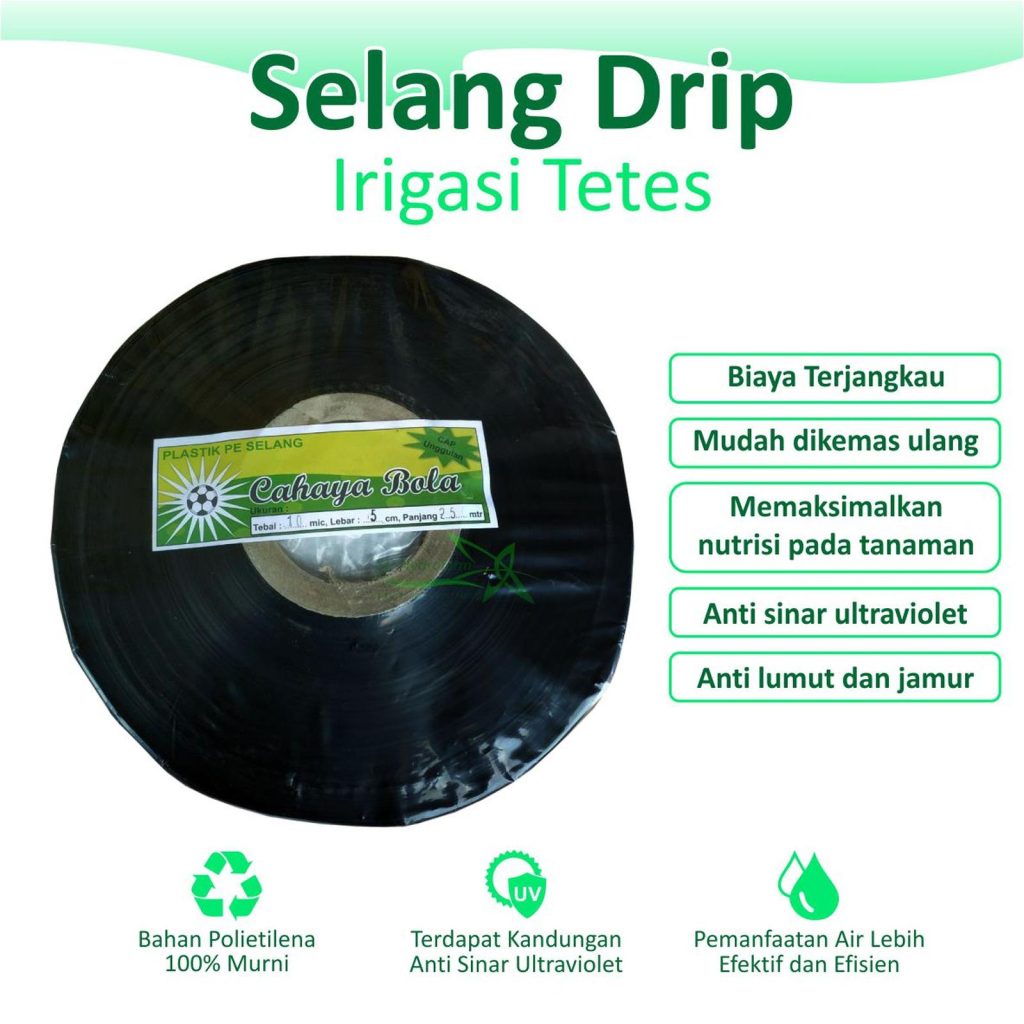 selang drip 0,10 cahaya bola